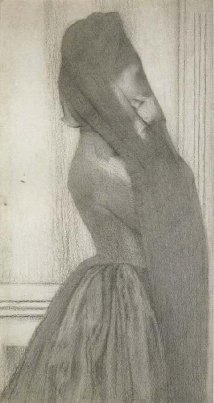 Fernand Khnopff The Veil